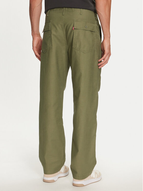 Levi's® Levi's® Auduma bikses A9210-0004 Zaļš Loose Fit