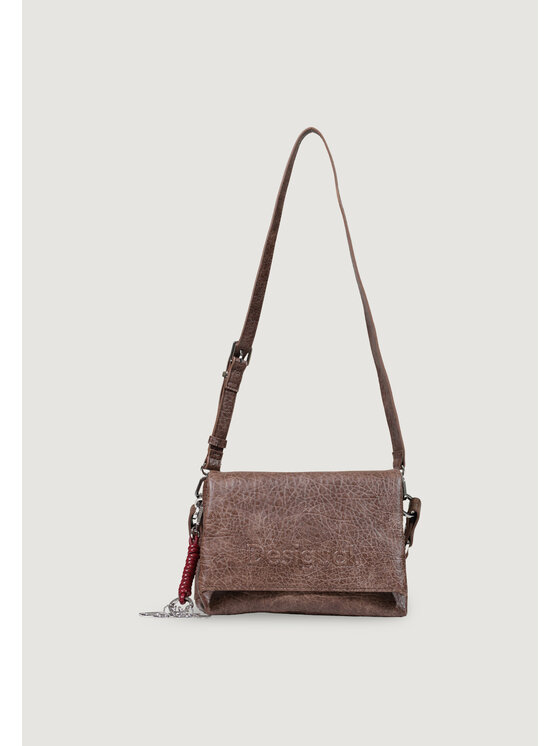 Desigual Desigual Τσάντα BAG_VENECIA 4.0 HALF Καφέ