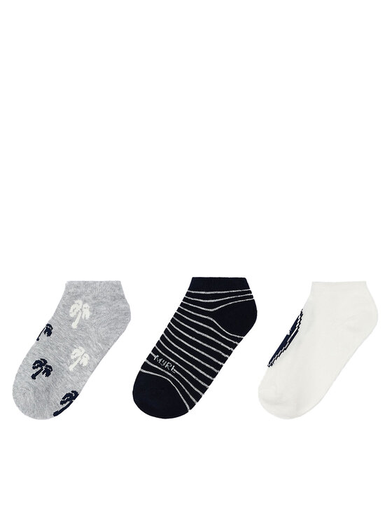 Mayoral Mayoral 3er-Set niedrige Kindersocken 10708 Bunt