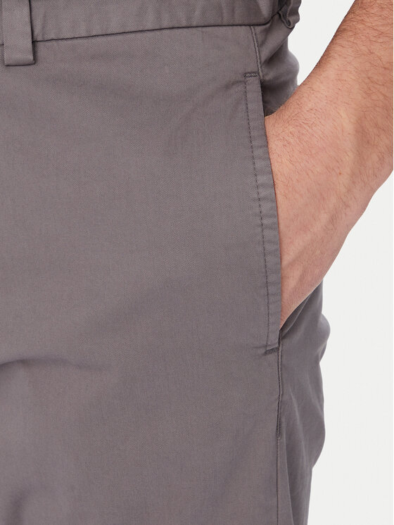 HUGO HUGO Chino hlače David251D 50530886 Temno siva Slim Fit