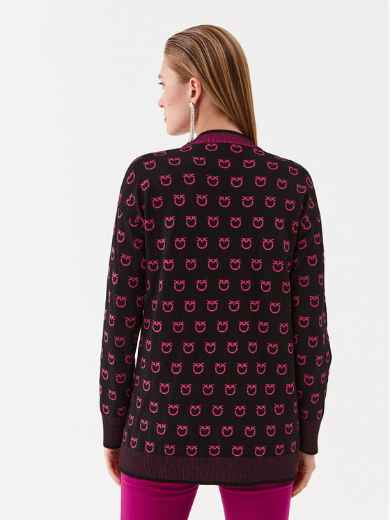 PINKO Pinko Ζακέτα 101562 A112 Μαύρο Regular Fit