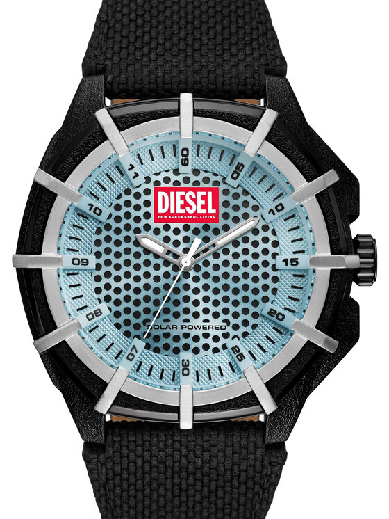 Diesel Diesel Zegarek Framed Solar DZ4679 Czarny