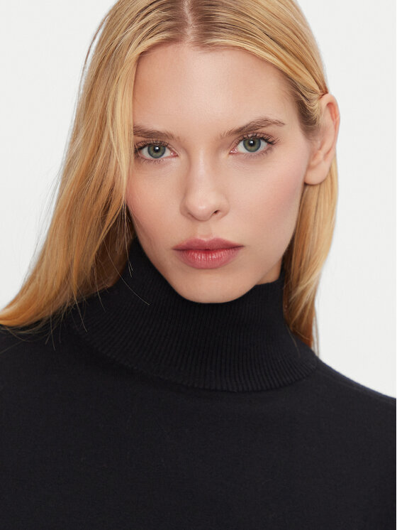 Athlecia Athlecia Ζιβάγκο Dava W Knitted High Neck EA243358 Μαύρο Regular Fit