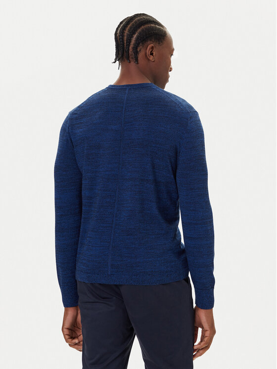 Calvin Klein Calvin Klein Svetr LV04LB305G Tmavomodrá Regular Fit
