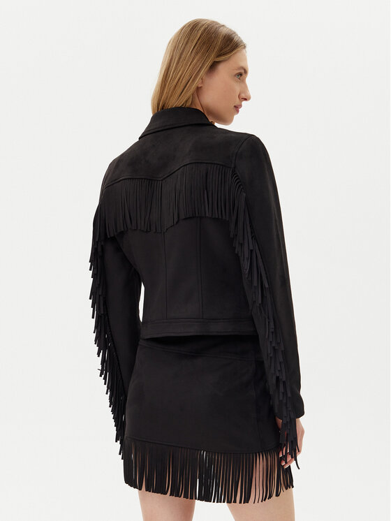 Noisy May Noisy May Jacke aus Kunstleder Abby 27033110 Schwarz Regular Fit
