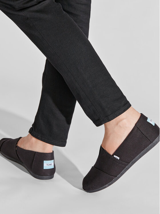 Toms Toms Туфлі Alpargata 10017670 Чорний