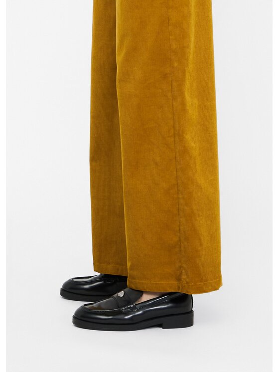 Liu Jo Liu Jo Pantalone da abito MF5274T192AX0734 Giallo Regular Fit