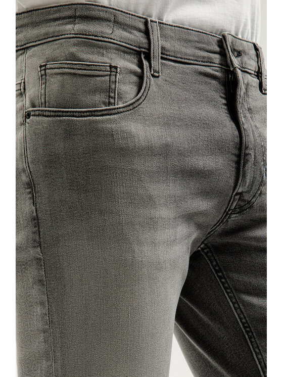 Cross Jeans Cross Jeans Jeansy E 169-125 Szary Slim Leg