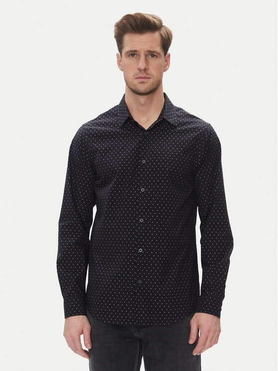Armani Exchange Košeľa XM000719 AF13206 FB064 Tmavomodrá Regular Fit