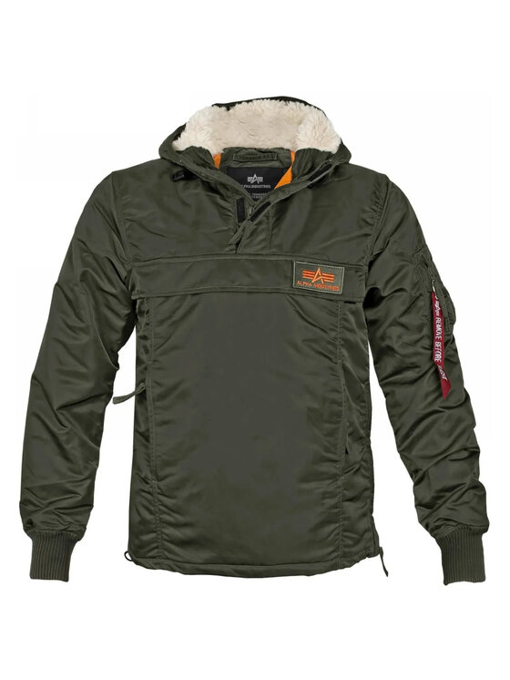 Alpha Industries Alpha Industries Kurtka anorak AI.178139-257-XL Zielony Regular Fit