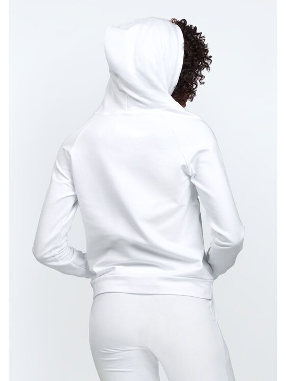 DKaren Sport DKaren Sport Bluza Seattle Biały Slim Fit