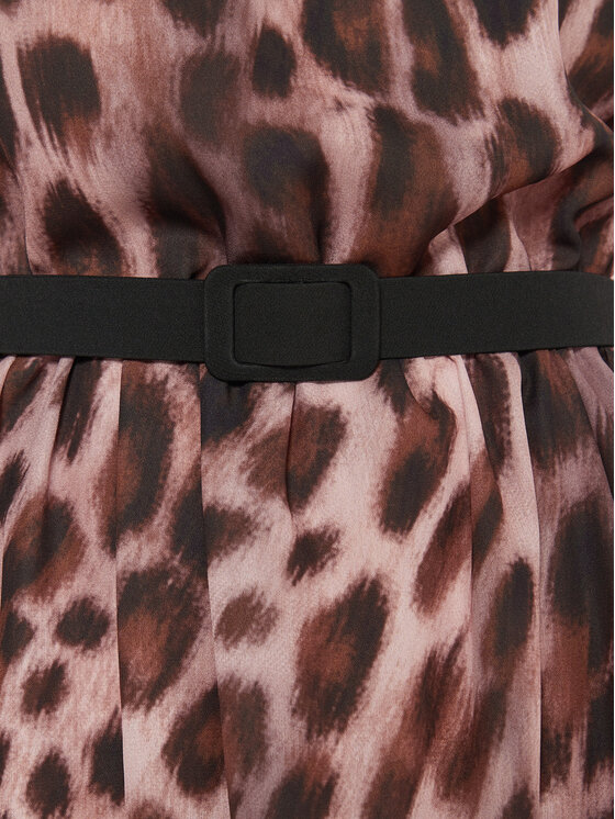 Rinascimento Rinascimento Повсякденна сукня CFC0121279003 Коричневий Slim Fit
