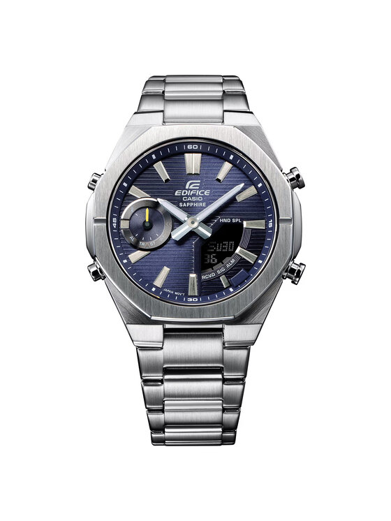 Casio Casio Hodinky ECB-S10D-2AEF Strieborná