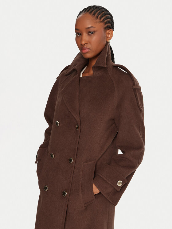 Rinascimento Rinascimento Übergangsmantel CFC0125809003 Braun Regular Fit
