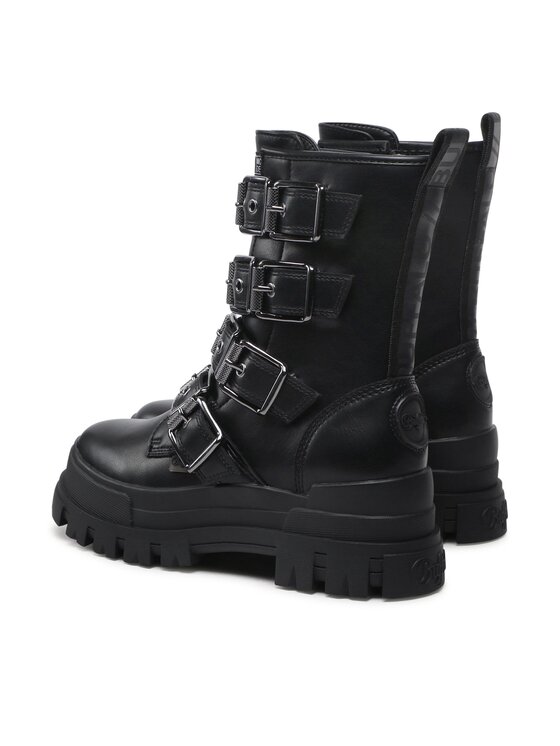 Buffalo Buffalo Botine Aspha Bike Hi BN1622157 Negru