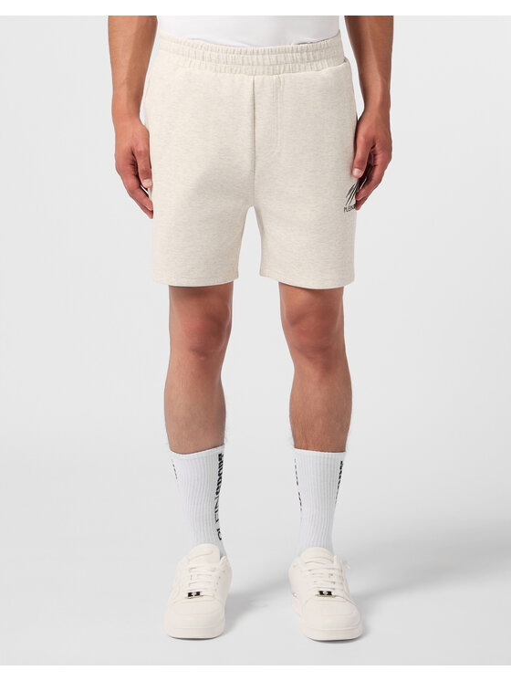 Plein Sport Plein Sport Szorty sportowe 29091 Biały Jogger Fit