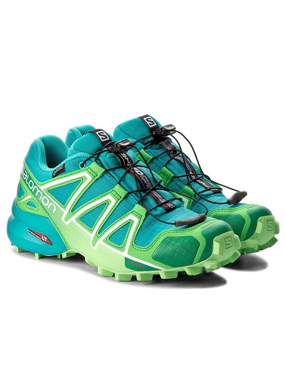 Salomon Salomon Παπούτσια για Τρέξιμο Speedcross 4 Gtx W GORE-TEX 383083 20 G0 Πράσινο