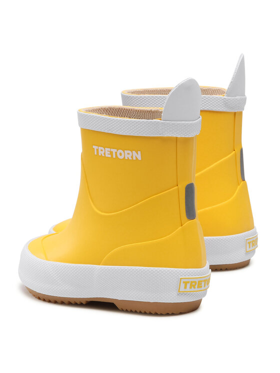 Tretorn Tretorn Гумени ботуши Wings Kids 47326770 Жълт