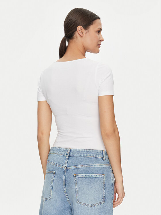 Guess Jeans Guess Jeans Bodi W5GP25 J1314 Bijela Slim Fit
