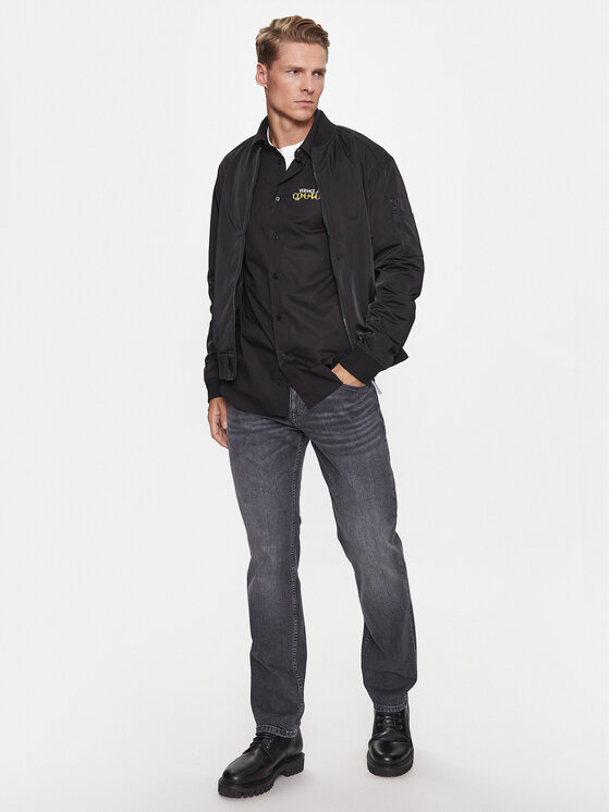 Versace Jeans Couture Versace Jeans Couture Košile 75GALYS3 Černá Regular Fit