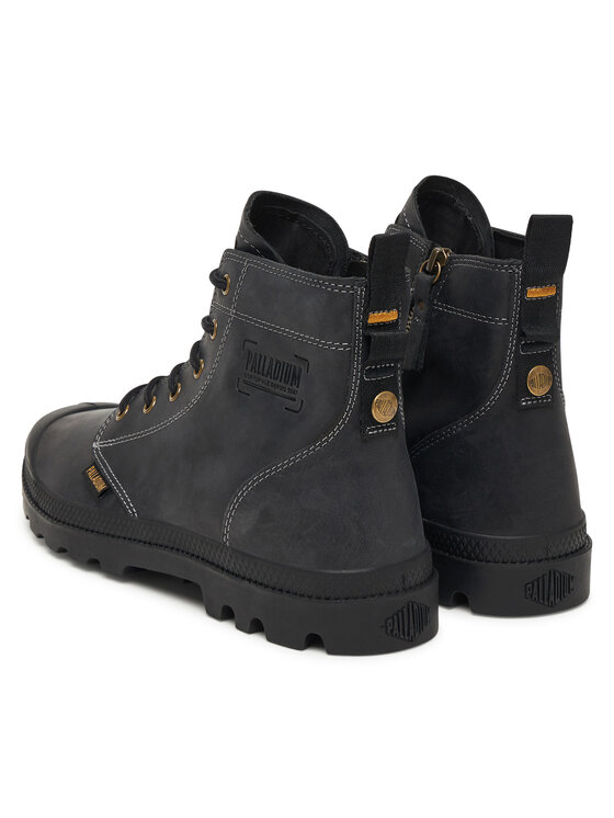 Palladium Palladium Pohodni čevlji Pampa Zip Lth Legacy 79502-008-M Črna