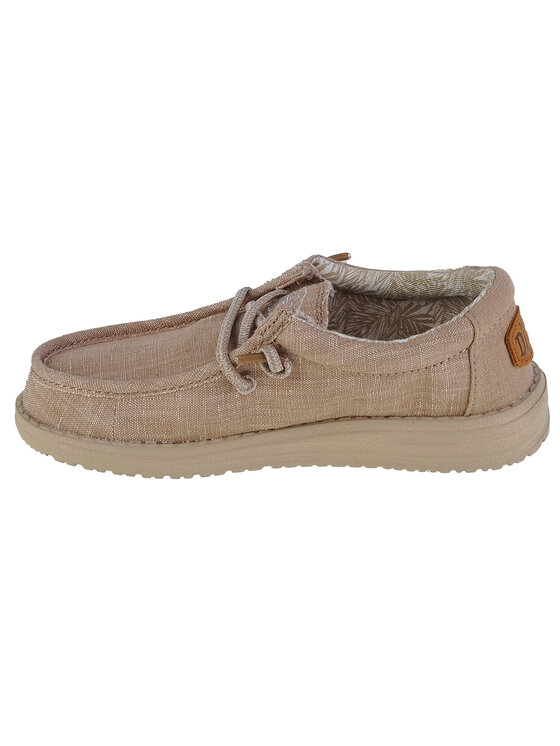 Hey Dude Hey Dude Sneakers Hey Dude Wally Youth Basic Beige