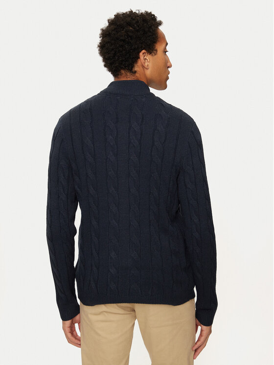U.S. Polo Assn. U.S. Polo Assn. Sweter MUP3791 Granatowy Regular Fit