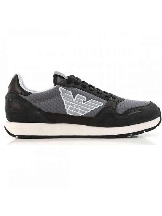 Emporio Armani Emporio Armani Sneakersy X4X215 XL199 A533 Czarny