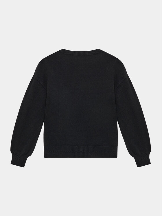 Mayoral Mayoral Megztinis 367 Juoda Regular Fit