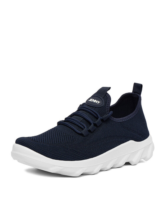 JENNY JENNY Sneakersy CEO-WFA2711-1 Granatowy