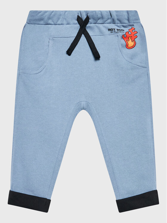United Colors Of Benetton Pantaloni trening 3J74GF00X Albastru Regular Fit