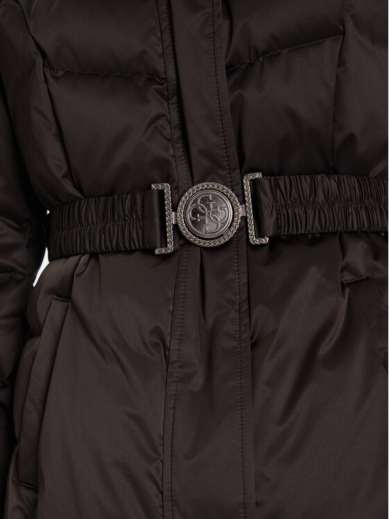 Guess Guess Vatovaná bunda W5BL31 W2802 Černá Regular Fit