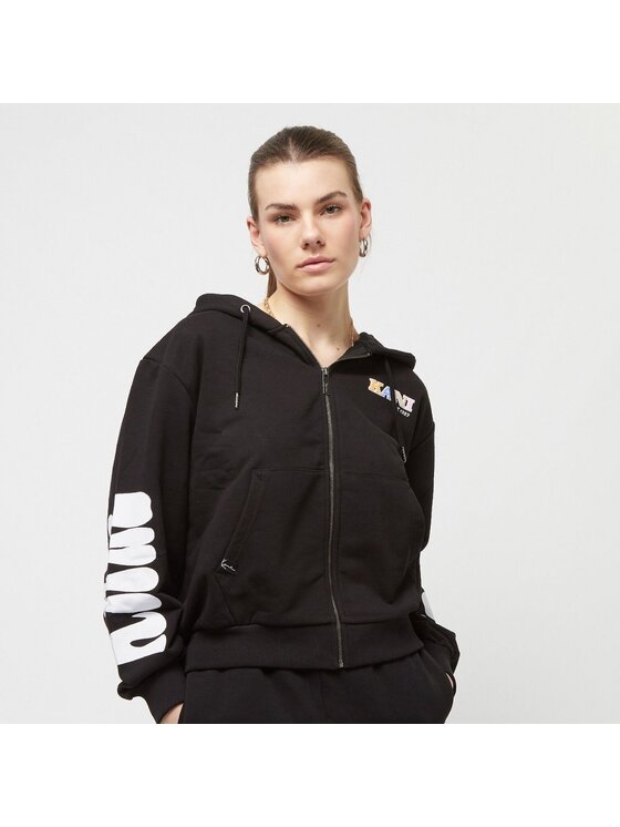 Karl Kani Karl Kani Felpa Retro Full Zip Hoodie Nero Regular Fit