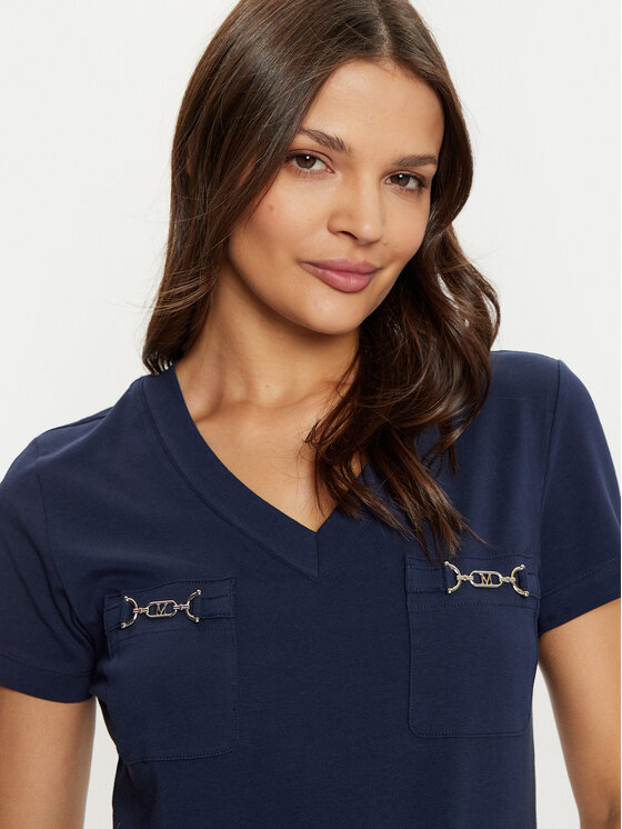 Marciano Guess Marciano Guess Tričko 5RGI03 6008A Tmavomodrá Regular Fit