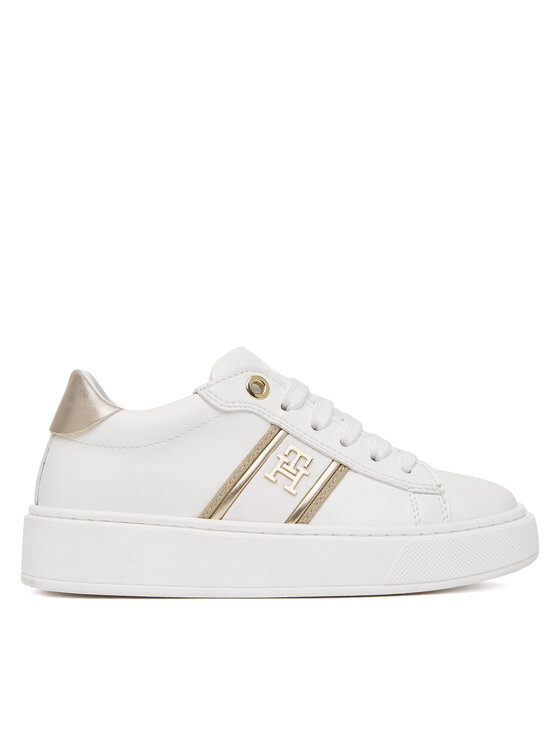 Tommy Hilfiger Tommy Hilfiger Sneakersy T4A9-34421-1281 M Bílá