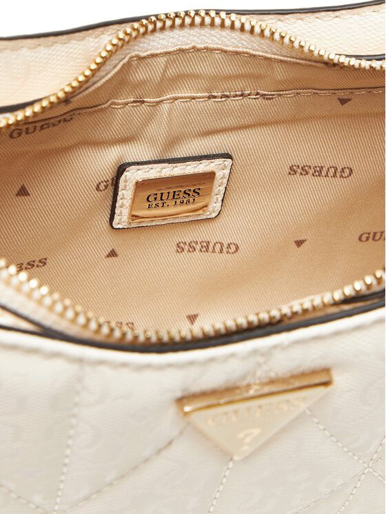 Guess Guess Дамска чанта Aldina HWGG96 63170 Бял