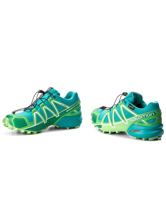 Salomon Salomon Маратонки за бягане Speedcross 4 Gtx W GORE-TEX 383083 20 G0 Зелен