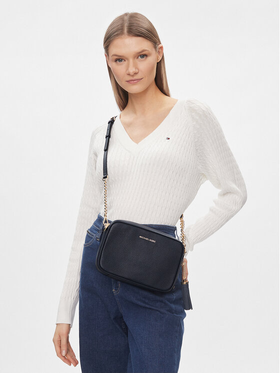 MICHAEL Michael Kors MICHAEL Michael Kors Torebka Jet Set 32F7GGNM8L Granatowy