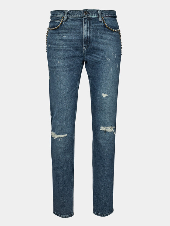 HUGO Hugo Jeansy Hugo 708 50507479 Niebieski Slim Fit