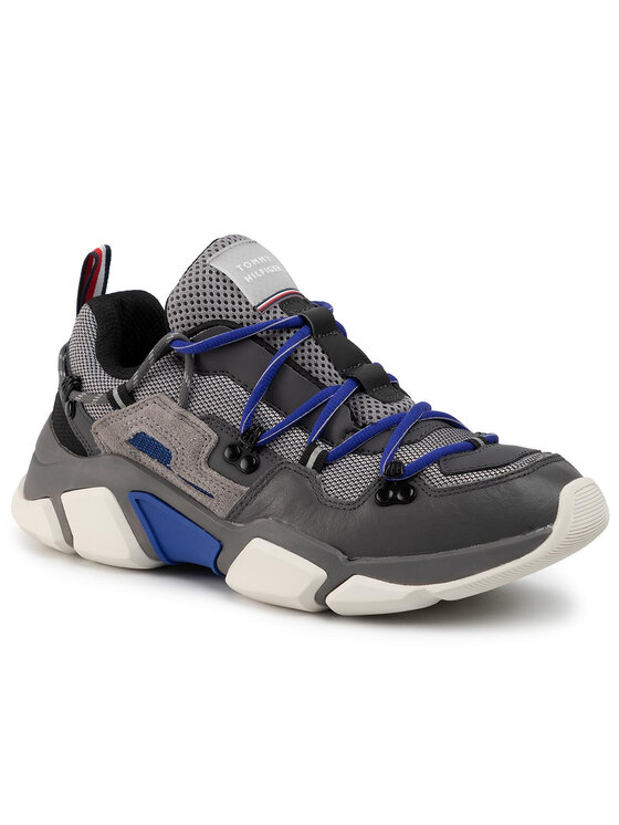 Tommy Hilfiger Tommy Hilfiger Laisvalaikio batai City Voyager Chunky Sneaker FM0FM02580 Pilka