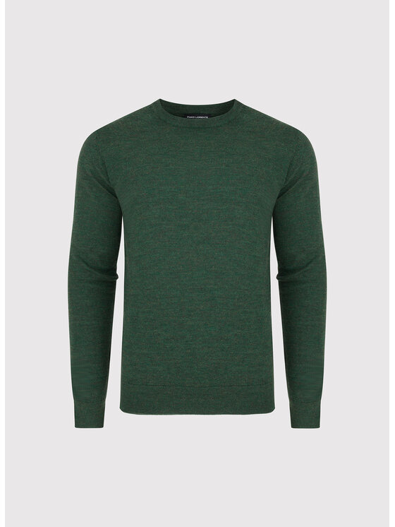 Pako Lorente Pako Lorente Sweter P25WF-2X-020 Zielony Classic Fit
