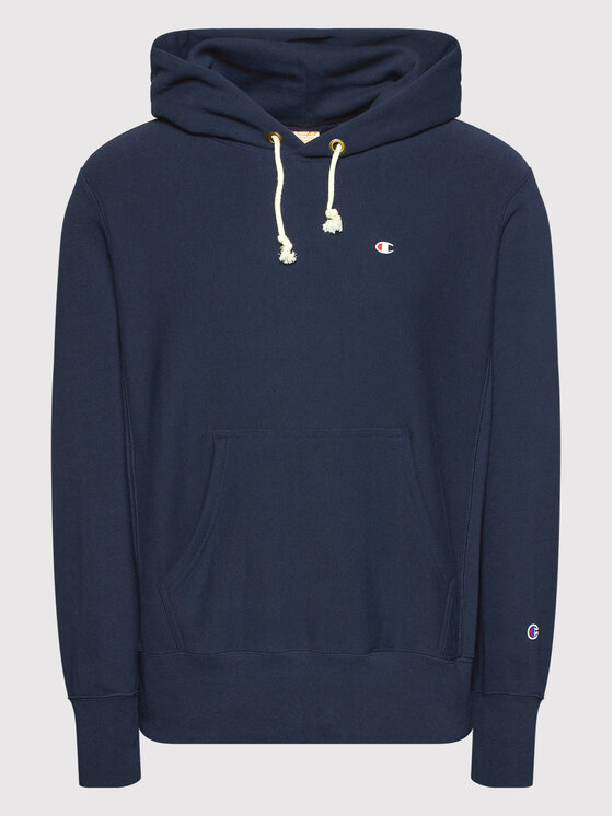 Champion Champion Μπλούζα 217233 Σκούρο μπλε Custom Fit