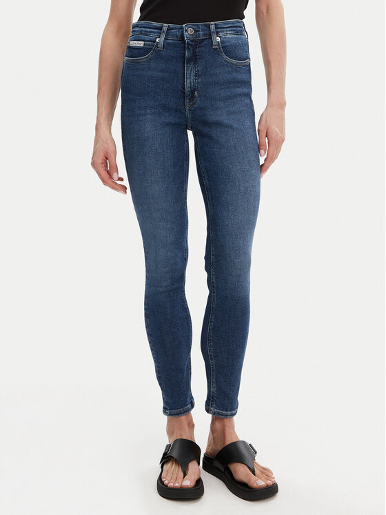 Calvin Klein Jeans Calvin Klein Jeans Jeansy J20J225149 Tmavomodrá Skinny Fit