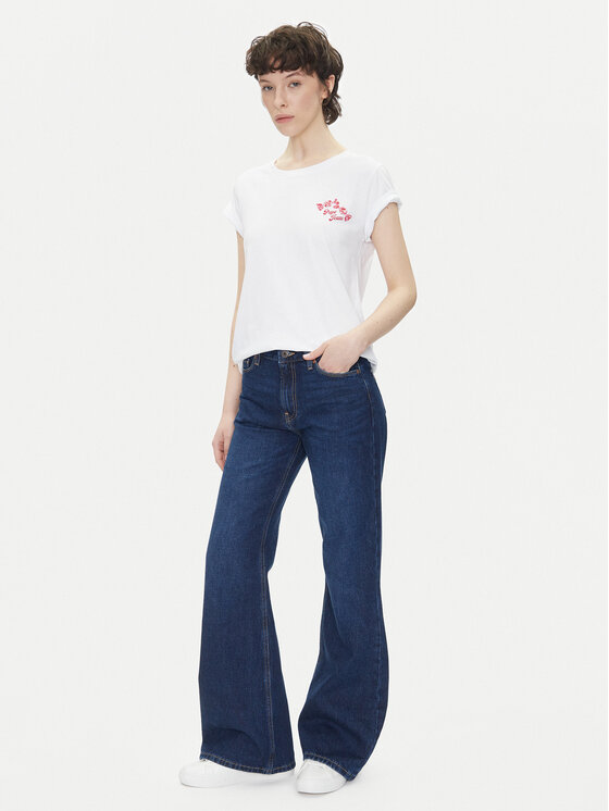 Pepe Jeans Pepe Jeans Blugi PL204734 Albastru Flare Fit