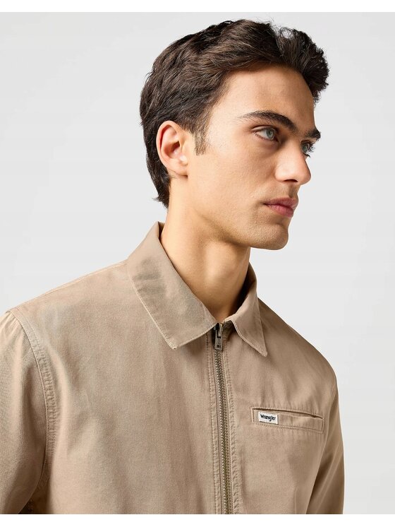 Wrangler Wrangler Kurtka przejściowa 112362654 Beżowy Regular Fit