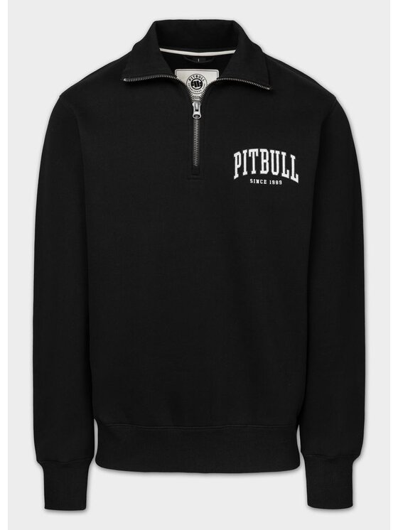 PITBULL PITBULL Bluza NORTON Czarny Regular Fit