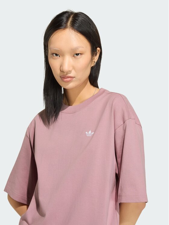 adidas adidas T-Shirt 165409 Fioletowy Oversize