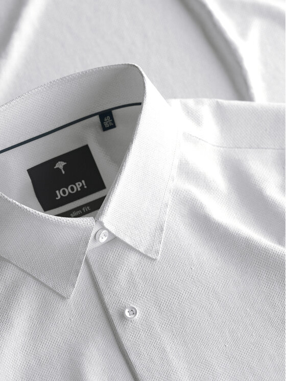 JOOP! JOOP! Πουκάμισο 17 JSH-229Pierce1 30044896 Λευκό Slim Fit