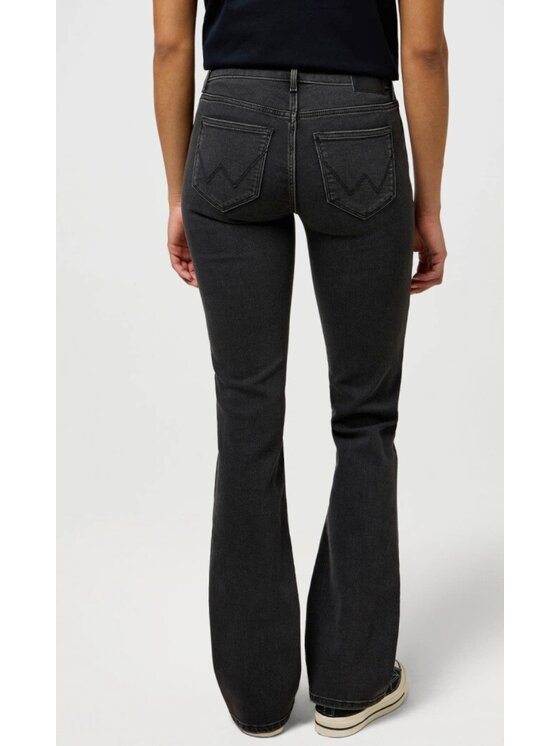Wrangler Wrangler Jeansy Bootcut 625 Czarny Bootcut Fit