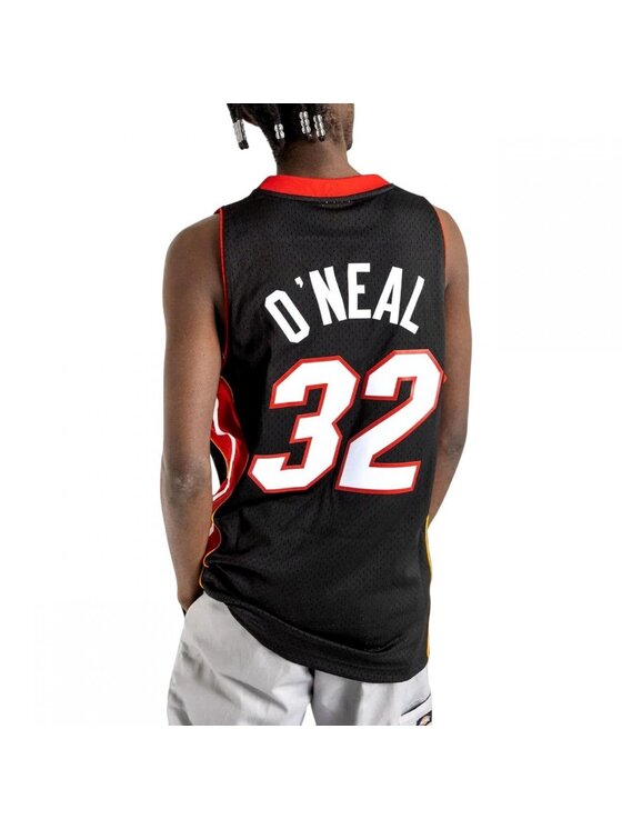 Mitchell & Ness Mitchell & Ness Tank top NBA SWINGMAN MIAMI HEAT SHAQUILLE O`NEAL Černá Regular Fit